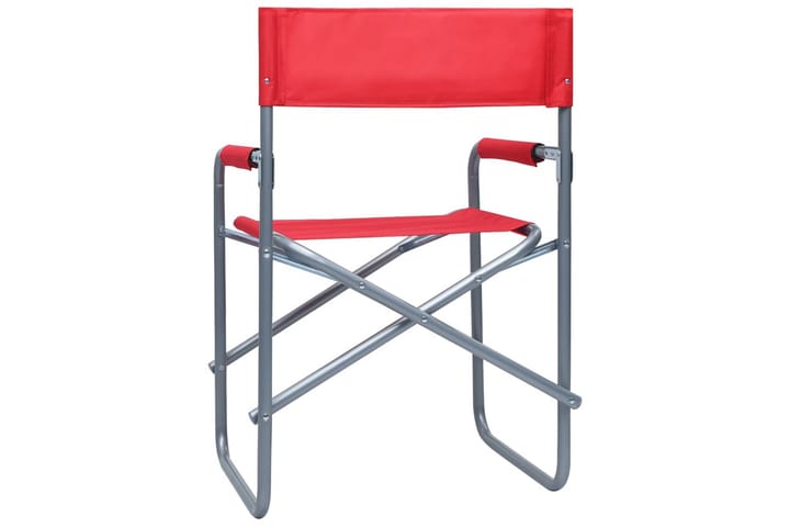 Ohjaajantuolit 2 kpl teräs punainen - Tuoli & nojatuoli - Ohjaajantuoli