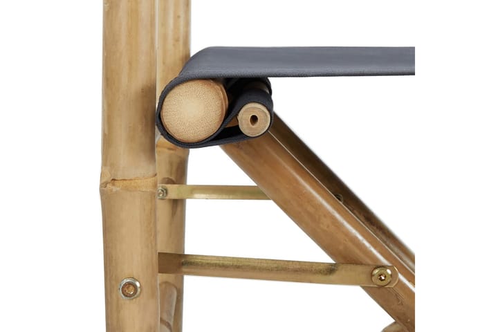 Kokoontaitettava ohjaajantuoli 2 kpl bambu/kangas - Tuoli & nojatuoli - Ohjaajantuoli