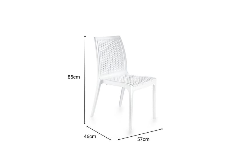 Omber Ruokapöydän tuoli - Valkoinen - Huonekalut - Tuoli & nojatuoli - Ruokapöydän tuolit