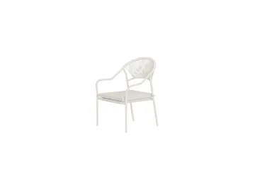 Paros ruokatuoli ulkokäyttöön - Beige - Huonekalut - Tuoli & nojatuoli - Ruokapöydän tuolit