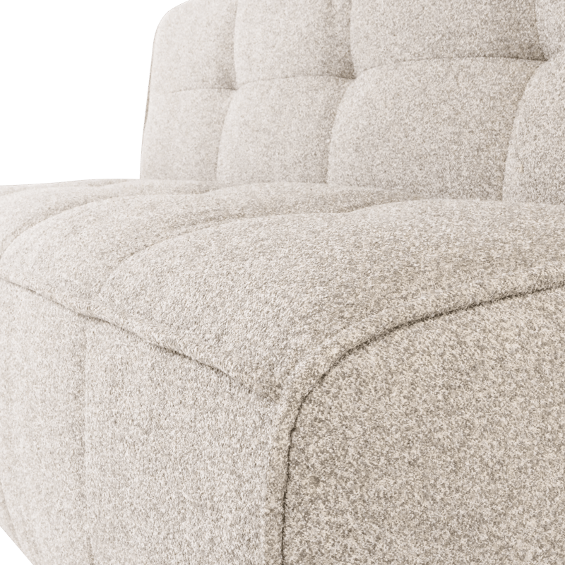 2-istuttava sohva Cluster - Hiekka - Huonekalut - Tuoli & nojatuoli - Penkki - Penkki selkänojalla