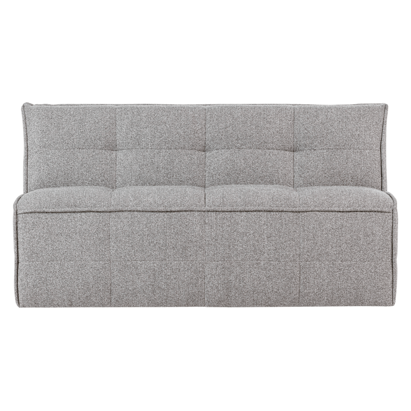 2-istuttava sohva Cluster - Lämminharmaa - Huonekalut - Tuoli & nojatuoli - Penkki - Penkki selkänojalla