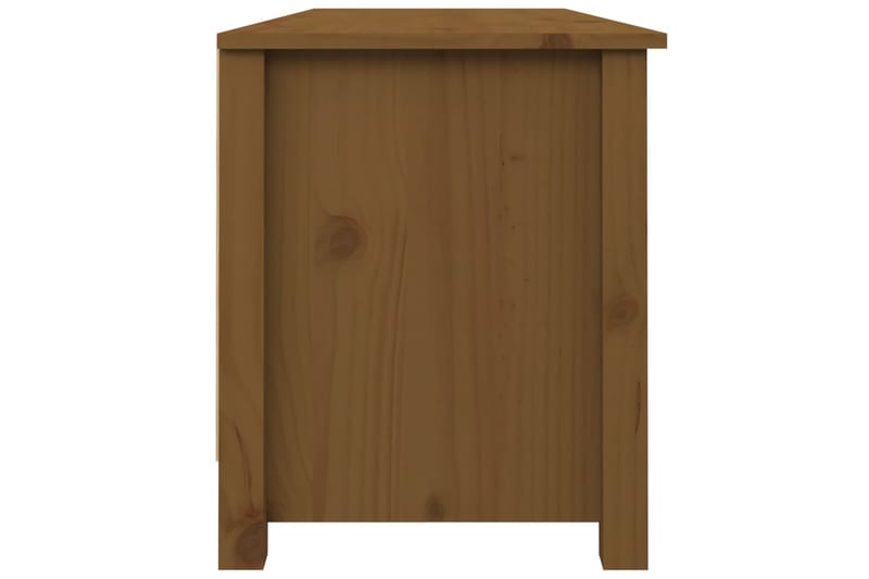 beBasic Kenkäkaappi hunajanruskea 110x38x45,5 cm täysi mänty - Ruskea - Huonekalut - Tuoli & nojatuoli - Penkki - Eteispenkki - Kenkäteline penkillä
