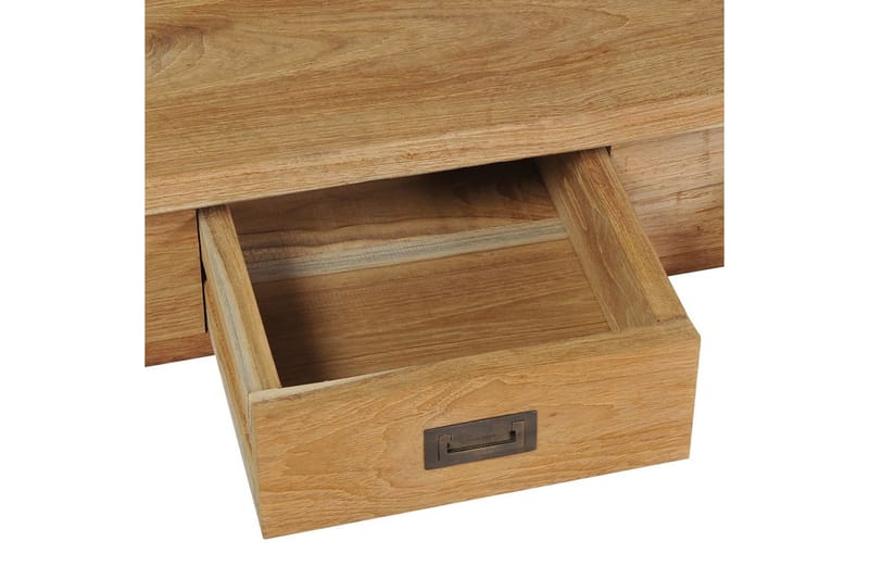 Eteisen penkki kiinteä tiikki 90x30x40 cm - Ruskea - Huonekalut - Tuoli & nojatuoli - Penkki - Eteispenkki - Eteispenkki säilytystilalla