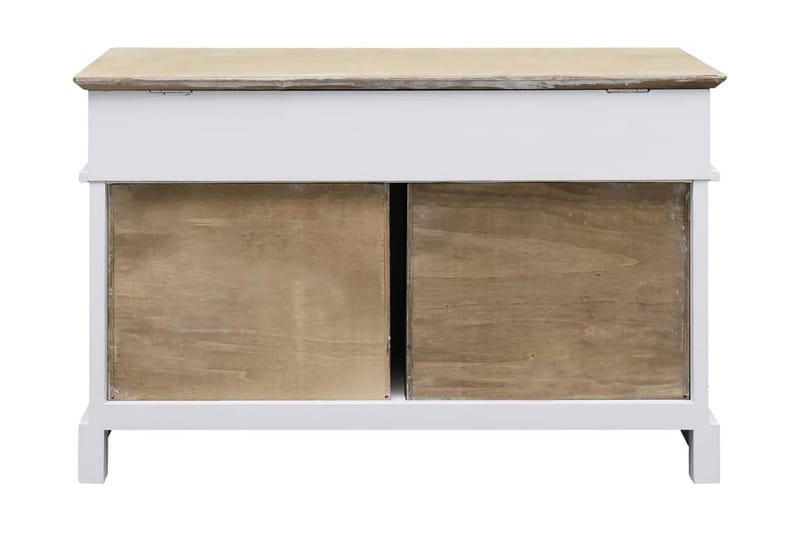 Eteisen penkki 70x35x45 cm keisaripuu - Valkoinen - Huonekalut - Tuoli & nojatuoli - Penkki - Eteispenkki - Eteispenkki säilytystilalla