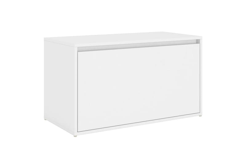 Eteisen penkki valkoinen 80x40x45 cm lastulevy - Huonekalut - Tuoli & nojatuoli - Penkki - Eteispenkki - Eteispenkki säilytystilalla