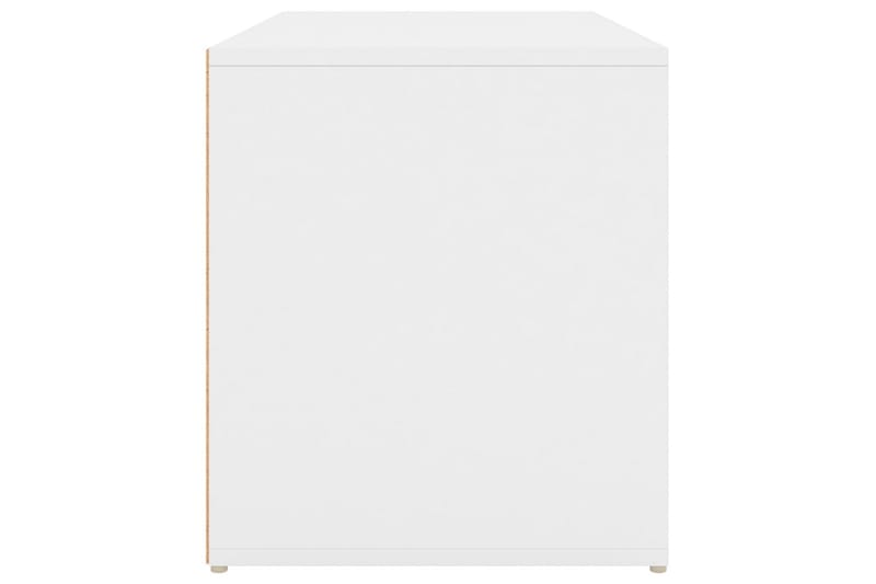 Eteisen penkki valkoinen 80x40x45 cm lastulevy - Huonekalut - Tuoli & nojatuoli - Penkki - Eteispenkki - Eteispenkki säilytystilalla