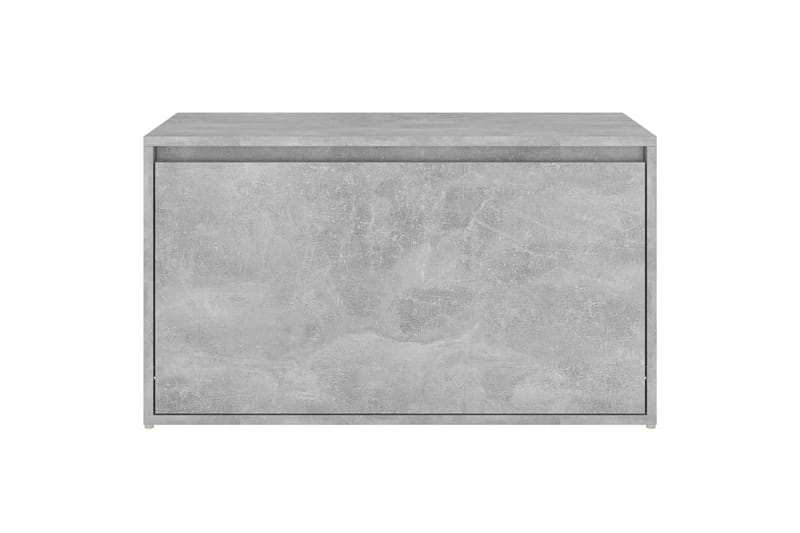 Eteisen penkki 80x40x45 cm betoninharmaa lastulevy - Huonekalut - Tuoli & nojatuoli - Penkki - Eteispenkki - Eteispenkki säilytystilalla