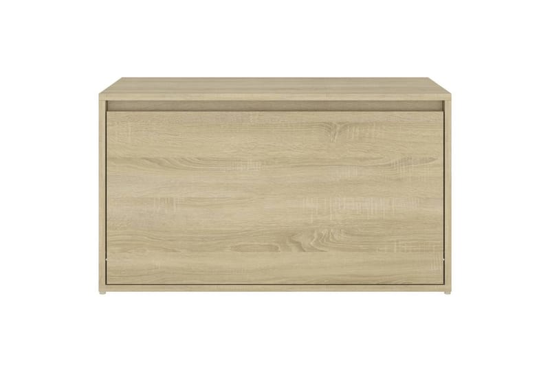 Eteisen penkki Sonoma-tammi 80x40x45 cm lastulevy - Huonekalut - Tuoli & nojatuoli - Penkki - Eteispenkki - Eteispenkki säilytystilalla