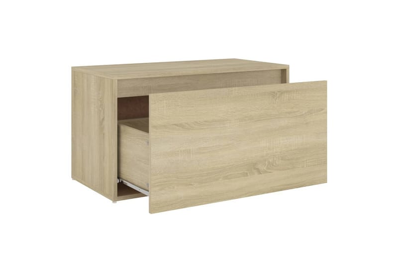 Eteisen penkki Sonoma-tammi 80x40x45 cm lastulevy - Huonekalut - Tuoli & nojatuoli - Penkki - Eteispenkki - Eteispenkki säilytystilalla