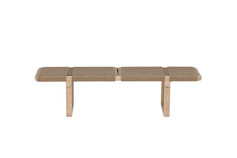 Istuinpenkki Ängön 140 cm - Beige - Huonekalut - Tuoli & nojatuoli - Penkki - Eteispenkki