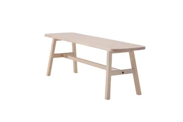 Istuinpenkki Hälsö 140 cm - Valkoinen - Huonekalut - Tuoli & nojatuoli - Penkki - Eteispenkki