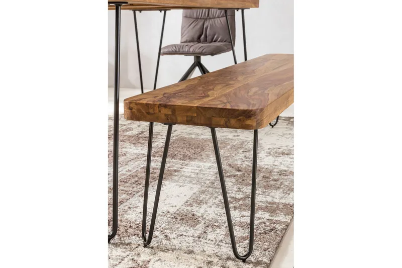 Istuinpenkki Kaleigha - Puu/Luonnonväri - Huonekalut - Tuoli & nojatuoli - Penkki - Eteispenkki