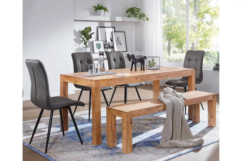 Istuinpenkki Luticia - Ruskea - Huonekalut - Tuoli & nojatuoli - Penkki - Eteispenkki