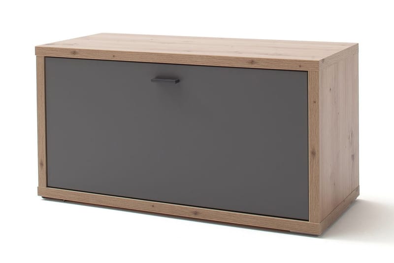 Istuinpenkki Morrols 86 cm - Harmaa/Luonnonväri - Huonekalut - Tuoli & nojatuoli - Penkki - Eteispenkki