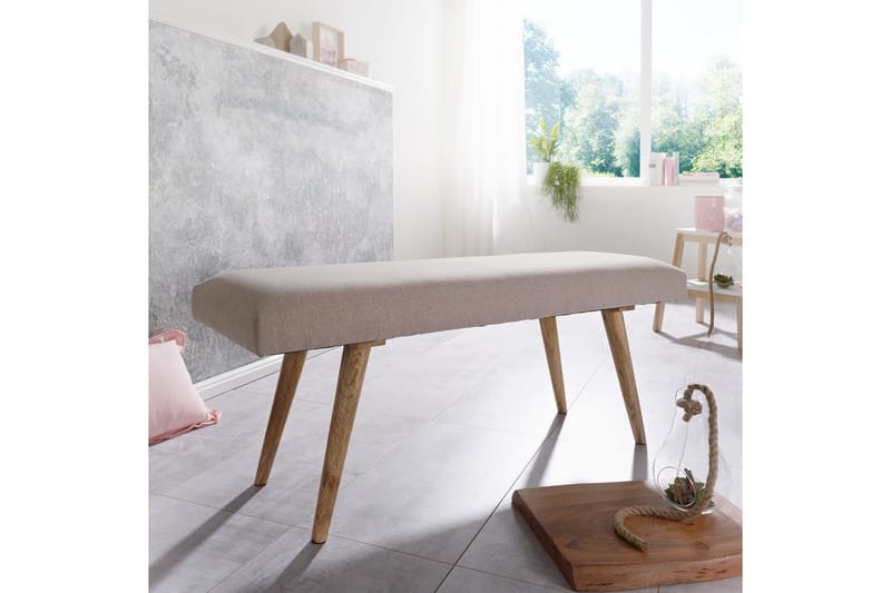 Istuinpenkki Nagos - Beige - Huonekalut - Tuoli & nojatuoli - Penkki - Eteispenkki