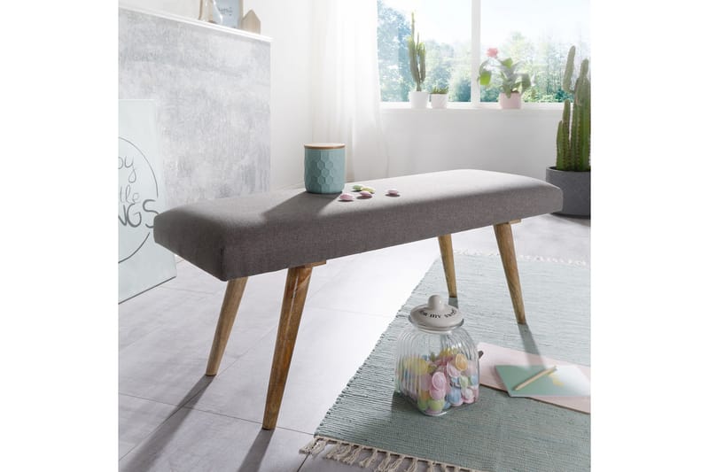 Istuinpenkki Nagos - Harmaa - Huonekalut - Tuoli & nojatuoli - Penkki - Eteispenkki