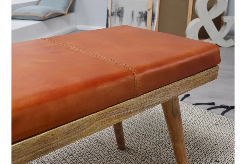 Istuinpenkki Nagos - Puu/Luonnonväri - Huonekalut - Tuoli & nojatuoli - Penkki - Eteispenkki