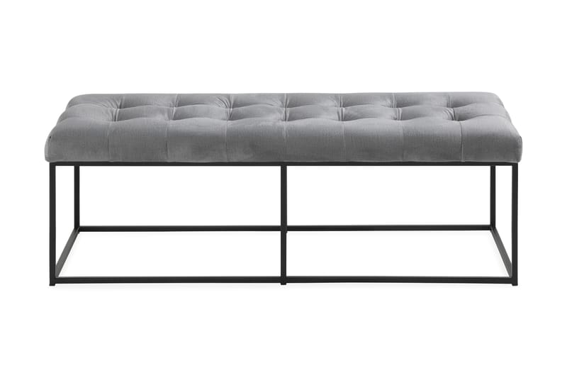 Istuinpenkki Rebeca 120 cm Neliö - Harmaa - Huonekalut - Tuoli & nojatuoli - Penkki - Eteispenkki