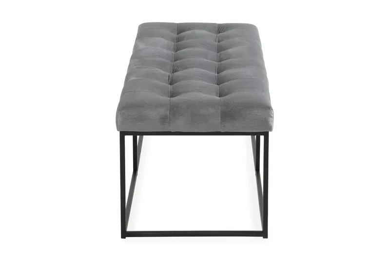 Istuinpenkki Rebeca 120 cm Neliö - Harmaa - Huonekalut - Tuoli & nojatuoli - Penkki - Eteispenkki