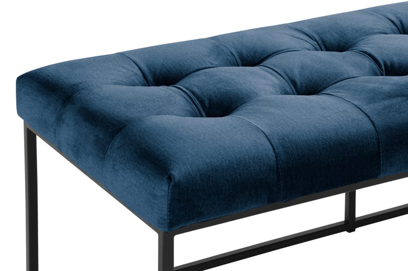 Istuinpenkki Rebeca 120 cm Neliö - Sininen - Huonekalut - Tuoli & nojatuoli - Penkki - Eteispenkki