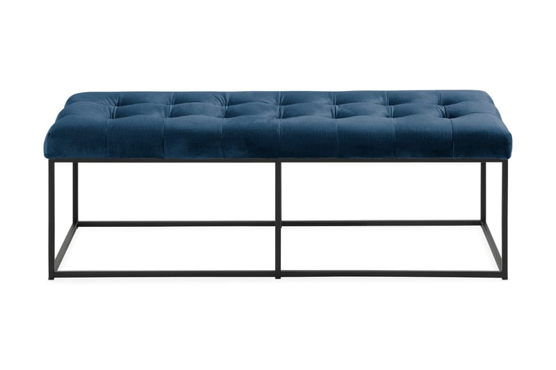 Istuinpenkki Rebeca 120 cm Neliö - Sininen - Huonekalut - Tuoli & nojatuoli - Penkki - Eteispenkki