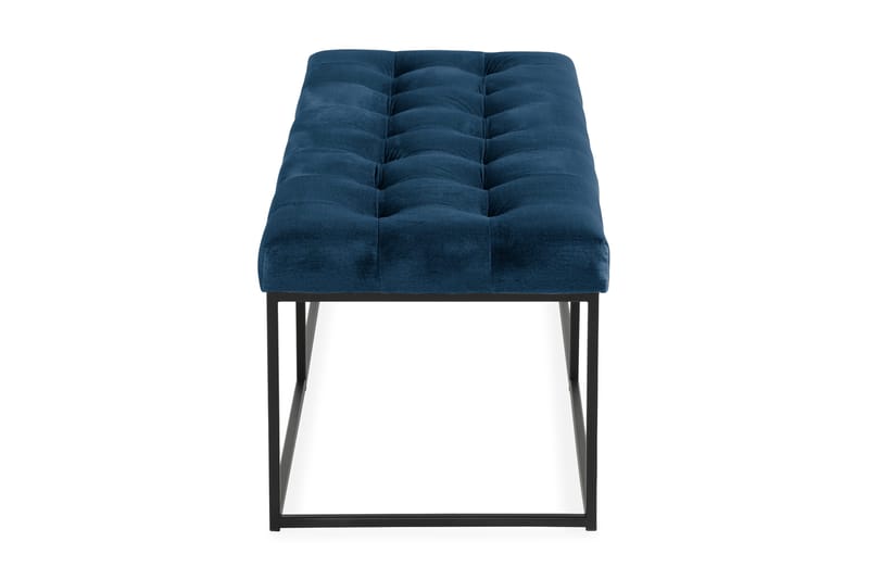 Istuinpenkki Rebeca 120 cm Neliö - Sininen - Huonekalut - Tuoli & nojatuoli - Penkki - Eteispenkki