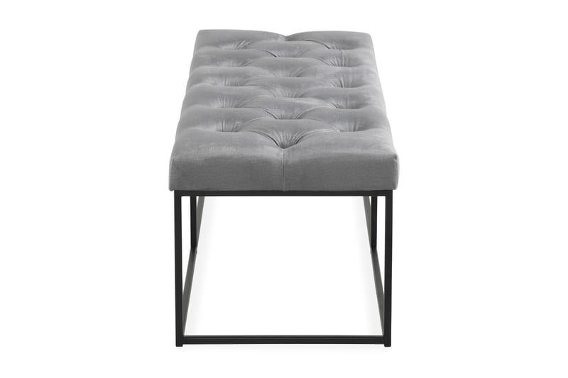 Istuinpenkki Rebeca 120 cm Topattu - Harmaa - Huonekalut - Tuoli & nojatuoli - Penkki - Eteispenkki