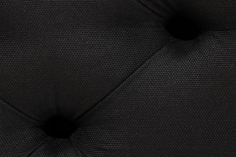 Istuinpenkki Rebeca 120 cm Topattu - Musta - Huonekalut - Tuoli & nojatuoli - Penkki - Eteispenkki