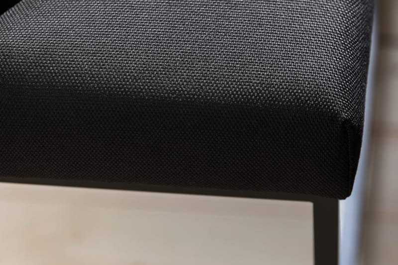 Istuinpenkki Rebeca 120 cm Topattu - Musta - Huonekalut - Tuoli & nojatuoli - Penkki - Eteispenkki