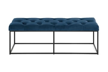Istuinpenkki Rebeca 120 cm Topattu - Sininen - Huonekalut - Tuoli & nojatuoli - Penkki - Eteispenkki