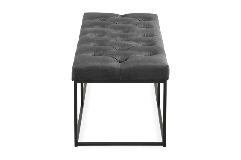 Istuinpenkki Rebeca 120 cm Topattu - Tummanharmaa - Huonekalut - Tuoli & nojatuoli - Penkki - Eteispenkki