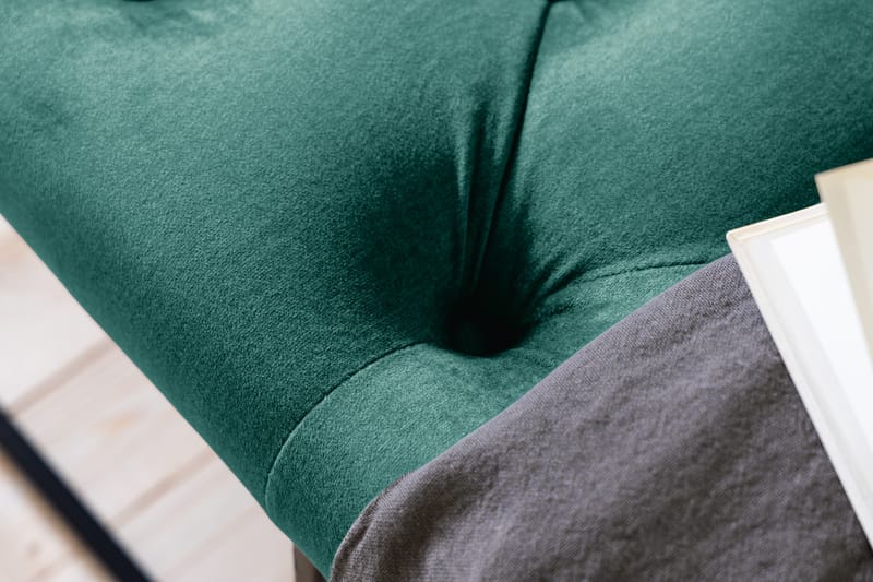 Istuinpenkki Rebeca 120 cm Topattu - Vihreä - Huonekalut - Tuoli & nojatuoli - Penkki - Eteispenkki