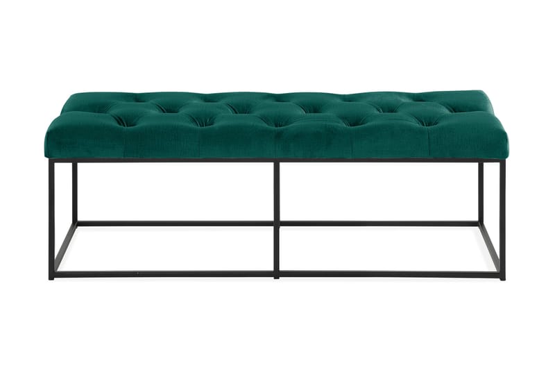 Istuinpenkki Rebeca 120 cm Topattu - Vihreä - Huonekalut - Tuoli & nojatuoli - Penkki - Eteispenkki
