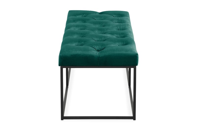 Istuinpenkki Rebeca 120 cm Topattu - Vihreä - Huonekalut - Tuoli & nojatuoli - Penkki - Eteispenkki