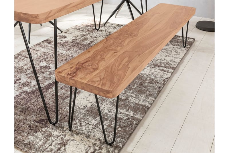 Istuinpenkki Risten - Ruskea - Huonekalut - Tuoli & nojatuoli - Penkki - Eteispenkki