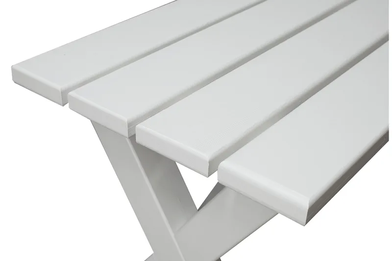 Istuinpenkki Scottsdale 140 cm Valkoinen - KWA - Huonekalut - Tuoli & nojatuoli - Penkki - Eteispenkki