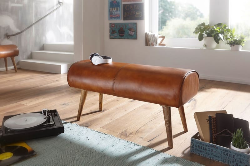 Istuinpenkki Teasa - Ruskea - Huonekalut - Tuoli & nojatuoli - Penkki - Eteispenkki