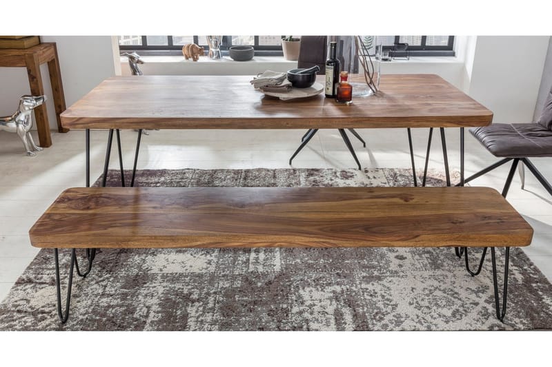 Istuinpenkki Vanlew - Puu/Luonnonväri - Huonekalut - Tuoli & nojatuoli - Penkki - Eteispenkki