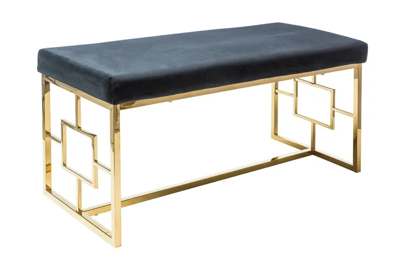 Istuinpenkki Pelave, Sametti/Musta/Kulta