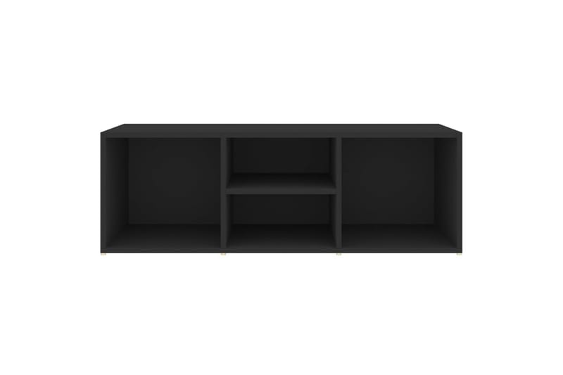 Kenkien säilytyspenkki musta 105x35x35 cm lastulevy - Musta - Huonekalut - Tuoli & nojatuoli - Penkki - Eteispenkki - Kenkäteline penkillä