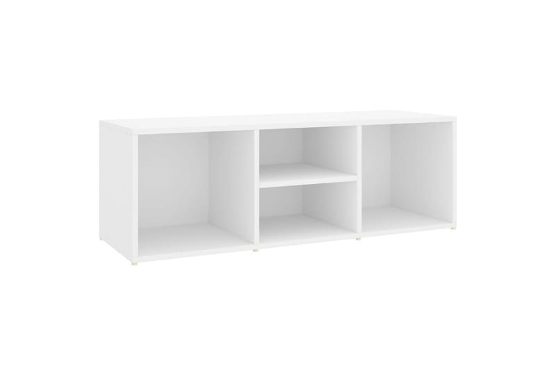 Kenkien säilytyspenkki valkoinen 105x35x35 cm lastulevy - Valkoinen - Huonekalut - Tuoli & nojatuoli - Penkki - Eteispenkki - Kenkäteline penkillä