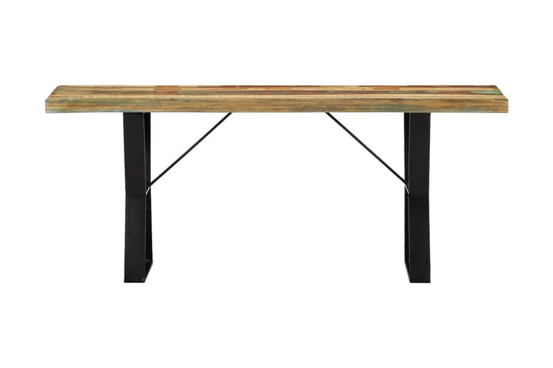 Penkki 110 cm uusiokäytetty puu - Monivärinen - Huonekalut - Tuoli & nojatuoli - Penkki - Eteispenkki