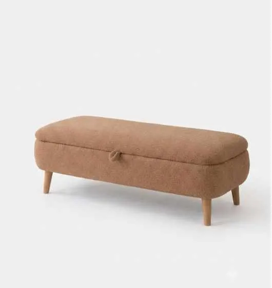 Penkki Atelier Del Sofa Rena (90 x 45 x 30 cm) Ruskea, Ruskea