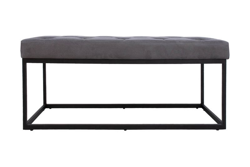 Penkki Brigite 100x35x47 cm Harmaa - Huonekalut - Tuoli & nojatuoli - Penkki - Eteispenkki