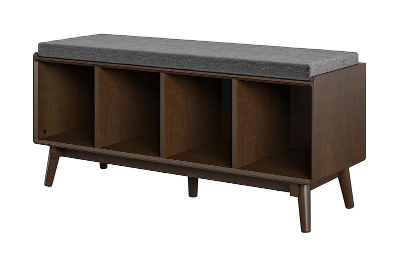 Penkki Brittany 118 cm Ruskea - Novogratz - Huonekalut - Tuoli & nojatuoli - Penkki - Eteispenkki