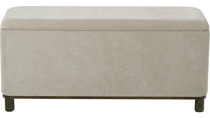 Penkki Fjalar säilytystilalla 110 cm, Beige