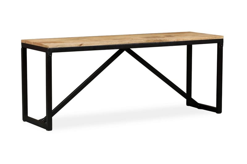 Penkki kiinteä mangopuu 110x35x45 cm - Ruskea - Huonekalut - Tuoli & nojatuoli - Penkki - Eteispenkki