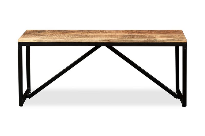 Penkki kiinteä mangopuu 110x35x45 cm - Ruskea - Huonekalut - Tuoli & nojatuoli - Penkki - Eteispenkki