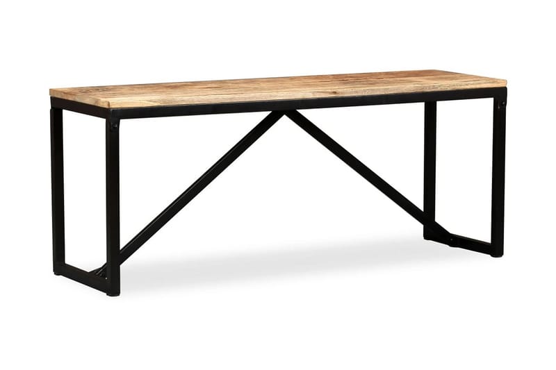 Penkki kiinteä mangopuu 110x35x45 cm - Ruskea - Huonekalut - Tuoli & nojatuoli - Penkki - Eteispenkki